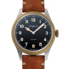 MONTBLANC Montblanc 1858 Automatic 44mm 116241 Black Dial Stainless Steel Wrist 