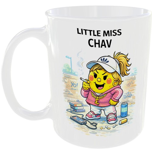 Little miss chav mug funny - chav,