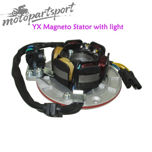 Magneto stator light - magneto, w/