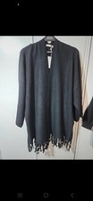 Ladies Warm Soft Poncho Cape Wrap Shawl New with Tags One Size One Size