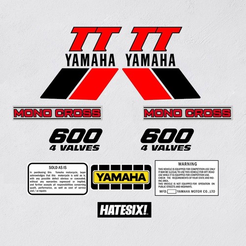 Yamaha 600 1983 dirt - tt, bike
