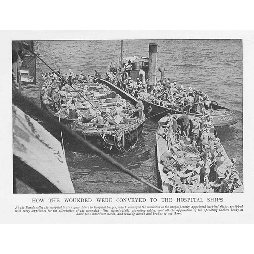 Ww1 wounded conveyed - wounded,
