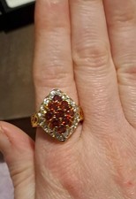 Giani Jewellery Ring. Garnet