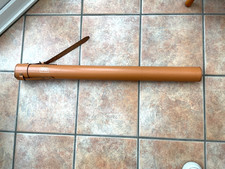 VINTAGE LEATHER FISHING ROD CARRYING CASE BY HARDY BROS.