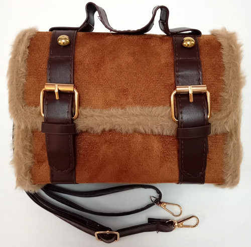 New small brown faux fur - new, trim