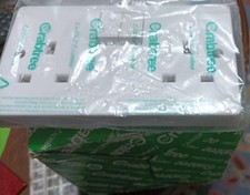 Crabtree Capital - 4306 13A Twin Switched Socket-Outlet (1 BOX OF 5)