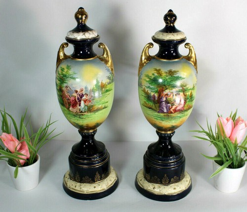 Antique english hand - , paint