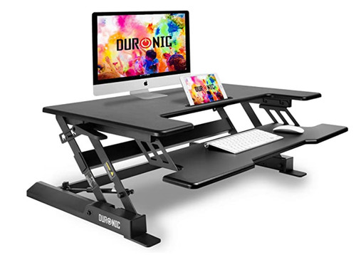 Duronic ergonomic sit stand - duronic,