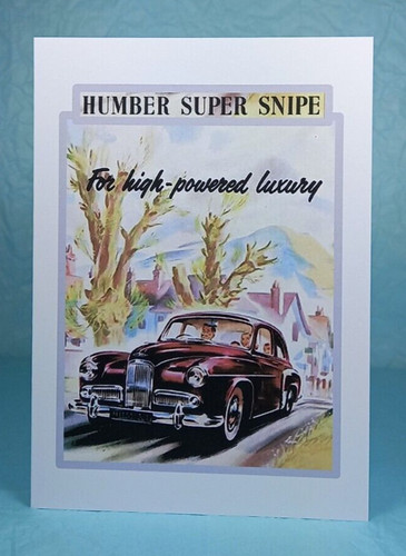 Humber super snipe - super,