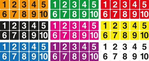 Racing pigeon nest box numbers - nest,