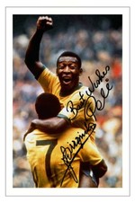 PELE & JAIRZINHO Signed