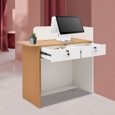 Modern front desk reception - modern,