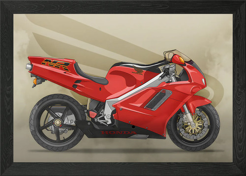 Honda nr750 framed wall - nr,
