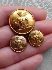 3 Vintage Brass Livery