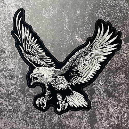 Eagle motorcycle embroidered - eagle,