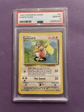 PSA 10 Gem Mint Farfetch’d