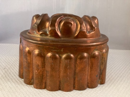 Antique victorian copper jelly - victorian,