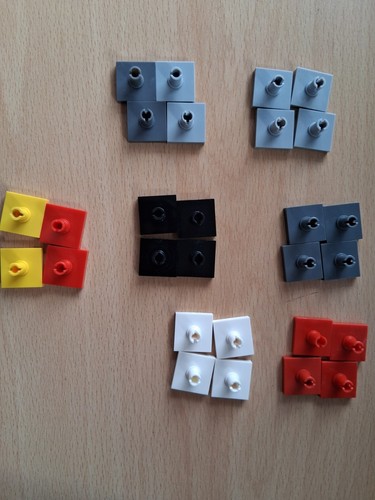 Lego 2460 tile 2x2 with - 2460-tile,