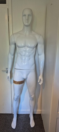 Mannequin gloss white retail - mannequin,