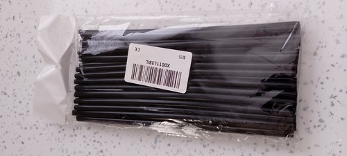 Black plastic spoke covers for - black,