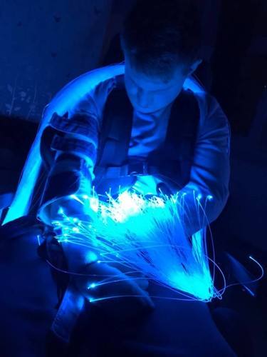 Sensory metre fibre - metre, optic