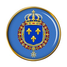 French Royal Coat of Arms Pin