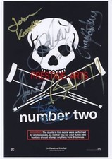 Jackass signed movie poster