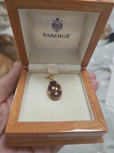 18ct gold faberge egg - faberge,