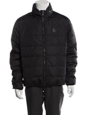 Gucci Patch Logo Down Nylon Padded Quilted Jacket Hooded Black IT48 M RRP £2,250