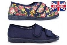Womens wide fit slippers - fit,