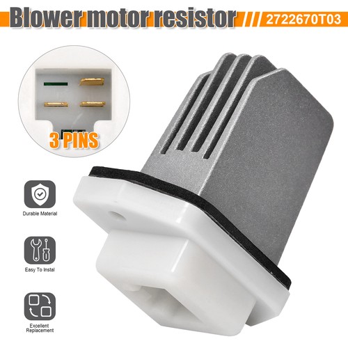 Heater blower motor resistor - heater,