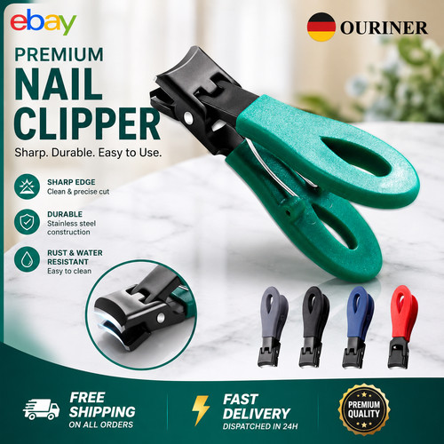 Extra large toe nail clippers - extra,