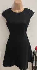 Stunning Black REISS Dress Size 8 * L@@K * Vgc