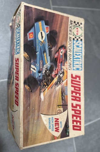 Vintage scalextric super - scalextric, speed