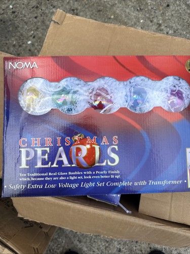 Vintage noma christmas pearls - christmas,