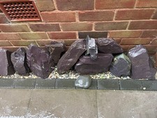 Plum Slate Garden & Walling Rockery Stone various sizes