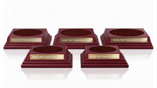 Personalised tiered wooden - personalised,