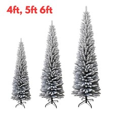 Artificial christmas tree - christmas, snow