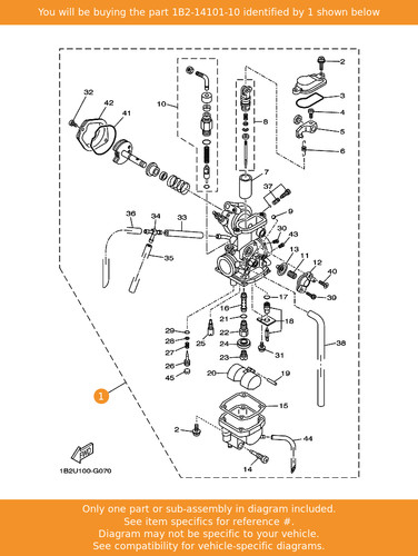 Yamaha carburetor assy - yamaha,