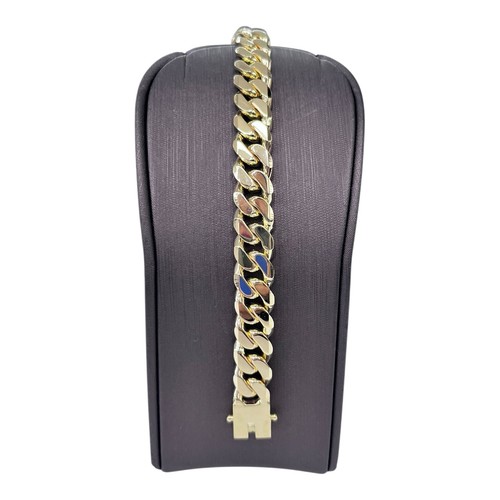 9ct yellow gold - 9k, cuban