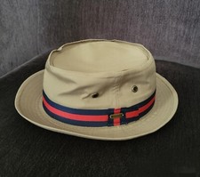 Genuine USA Stetson Fairway Pork Pie Bucket Hat 2XL Bob Mortimer Gone Fishing