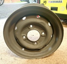 Mini Cooper S 4.5 inch x 10 inch 9 hole Dunlop steel wheel, Part No LP883