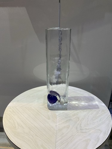 Vase art glass jan beranek - ,