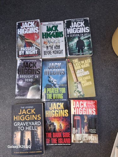 Jack higgins books - jack,