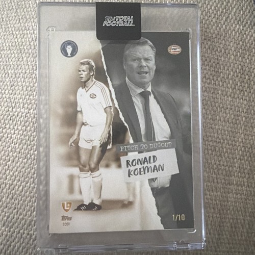 Topps total football ronald - football,