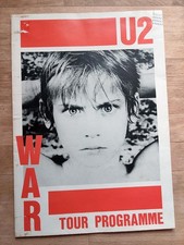 U2 War Tour programme 1983 -