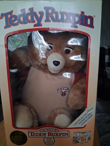 Teddy ruxpin worlds wonder - teddy,