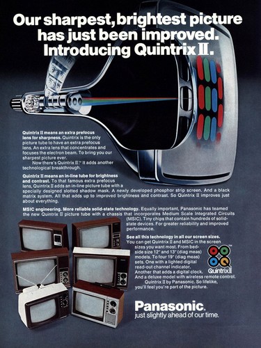 1976 panasonic quintrix - 1976,