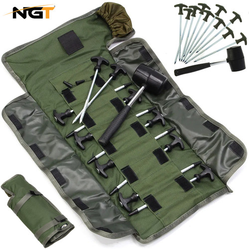 Ngt bivvy tent pegs - 10, 8"