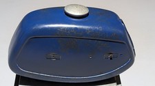 GENUINE MZ  TS125 150 FUEL PETROL TANK WITH CAP FOR REFURBISHMENT